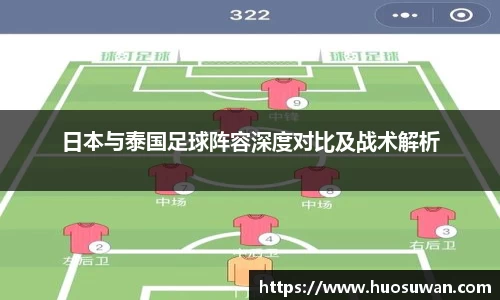日本与泰国足球阵容深度对比及战术解析